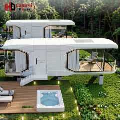 Eco-Friendly Portable Capsule House by Cammi House | Prefabricated Tiny Home with Scenic View & Smart Design