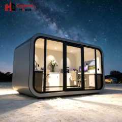 Cammi House Apple Capsule House & Hotel Container House | Customizable Modular Pod for Home Office, Backyard & Commercial Use