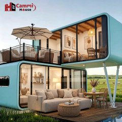 Cammi Luxury Cabin Villa Capsule Home | Smart Home Glamping Pod for Tourism & Resort Accommodation