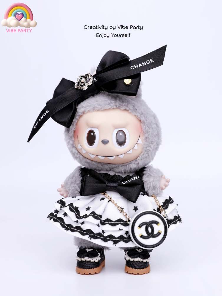 LBB Doll Clothes - Chanel-Style Set 5-Piece Set (Doll Not Included)