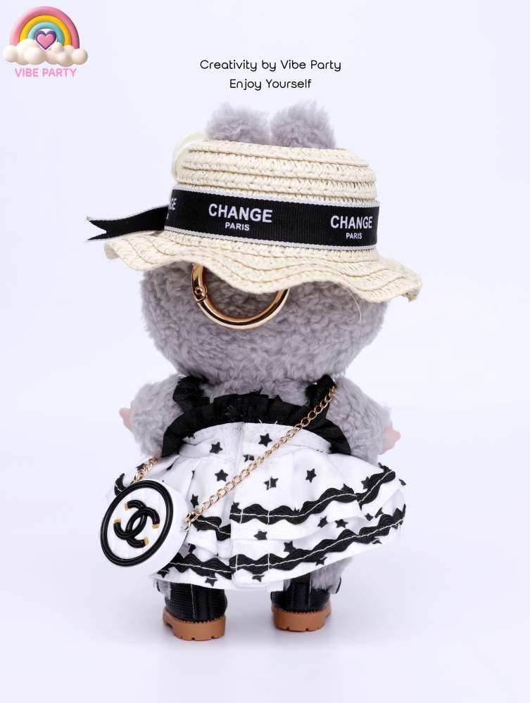 LBB Doll Clothes - Chanel-Style Set 5-Piece Set (Doll Not Included)