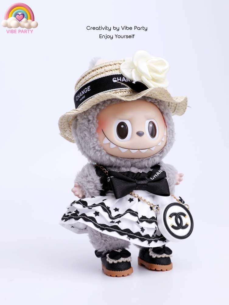 LBB Doll Clothes - Chanel-Style Set 5-Piece Set (Doll Not Included)