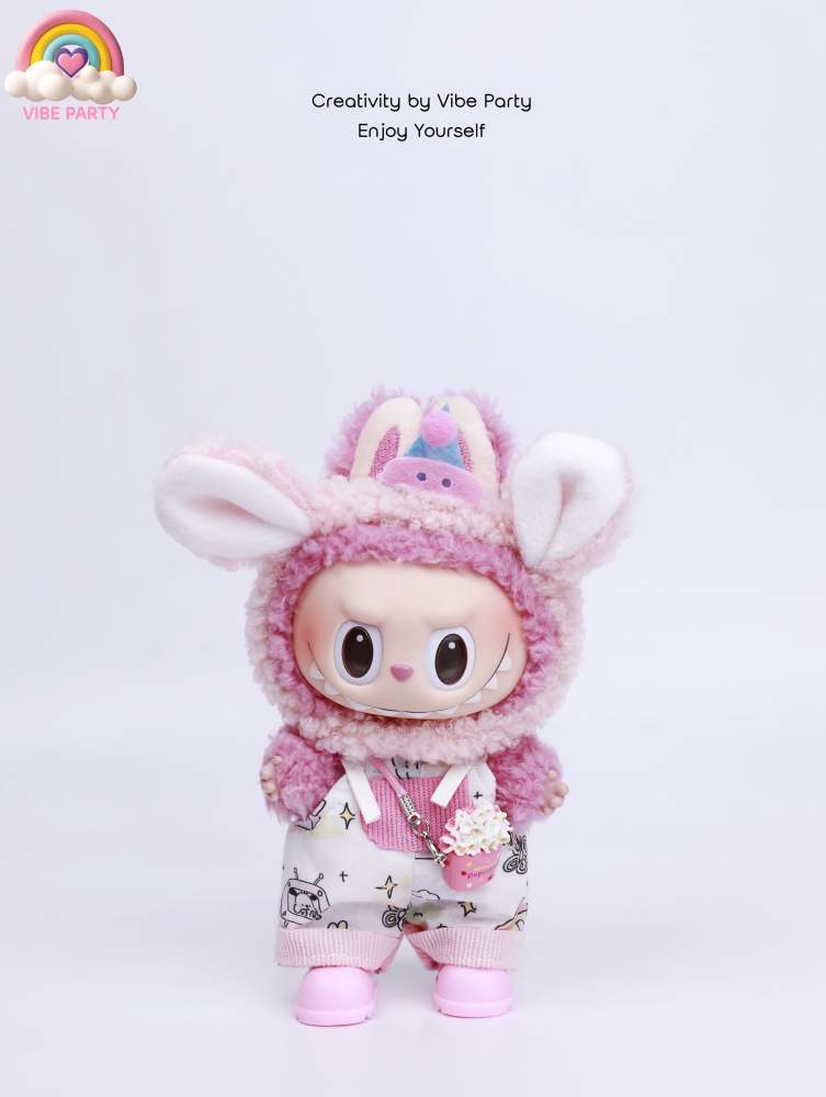 LBB Doll Clothes - Cute Sweetheart 4-Piece Set (Doll Not Included)