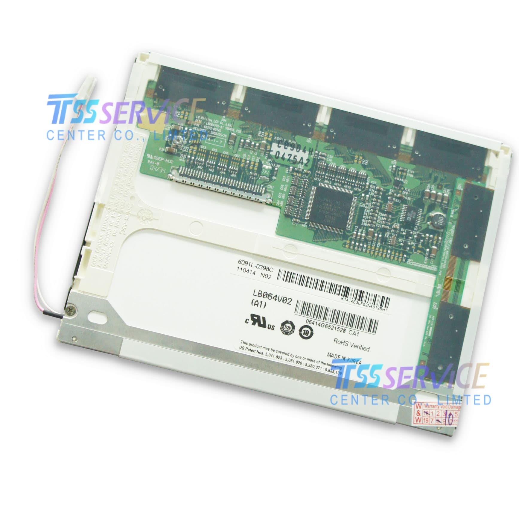 LB064V02-A1 6.4"640*480 a-Si TFT-LCD For LG-Philips LB064V02(A1)