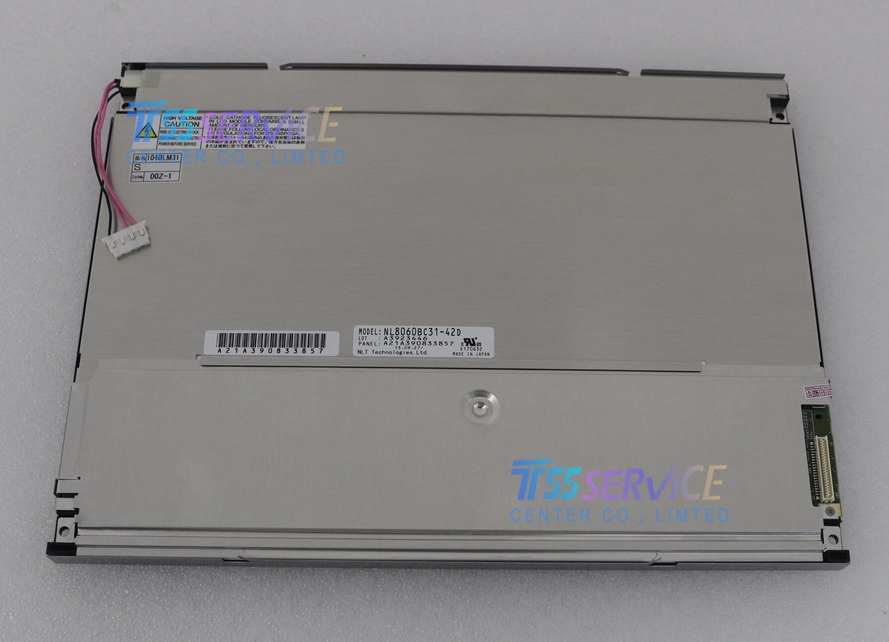 NL8060BC31-42D 12.1" 800*600 industrial Lcd Screen