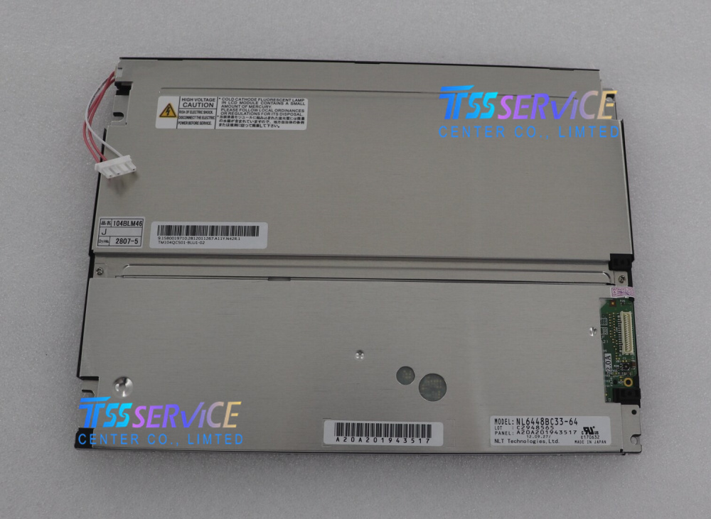 NL6448BC33-64 10.4" 640×480 a-Si TFT-LCD Display Panel Screen for NEC