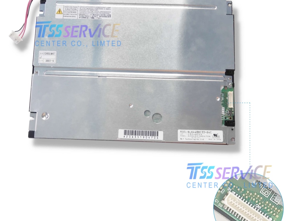 NEC NL6448BC33-64C 10.4" 640×480 a-Si TFT-LCD Panel Display Screen for Industrial