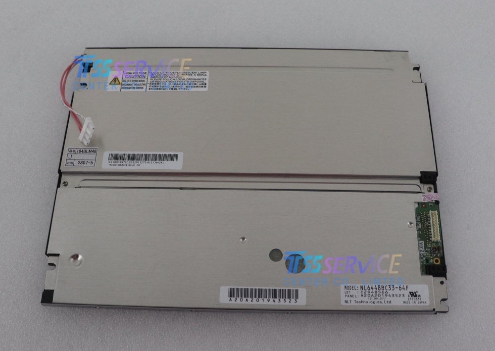 NL6448BC33-64F 10.4" 640×480 Industrial a-Si TFT-LCD Panel Display Screen For NEC