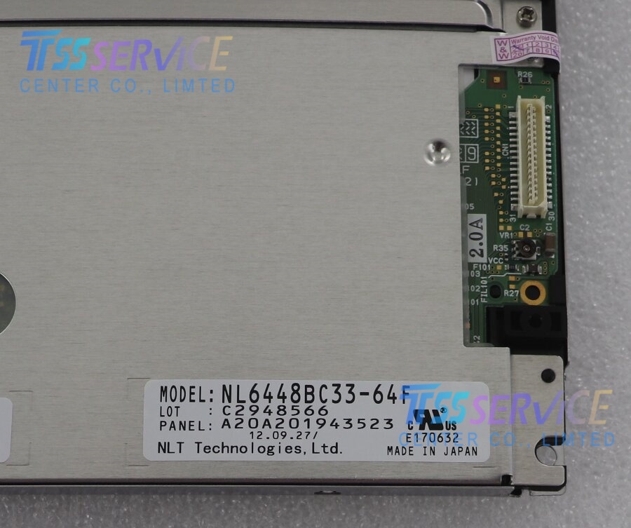 NL6448BC33-64F 10.4" 640×480 Industrial a-Si TFT-LCD Panel Display Screen For NEC