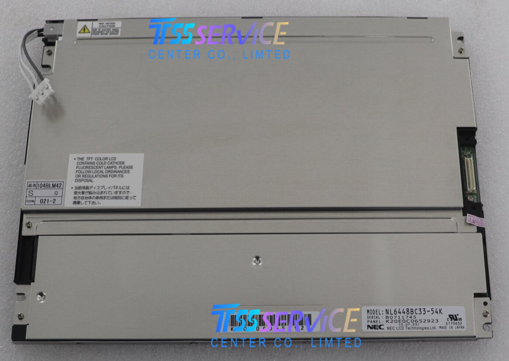NL6448BC33-54K NEC 10.4" 640×480 a-Si TFT-LCD DISPLAY PANEL SCREEN