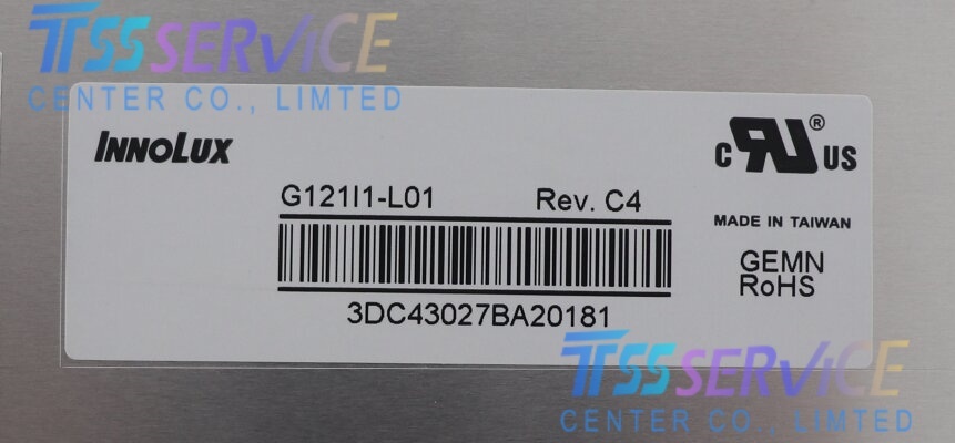 G121I1-L01 REV.C4 12.1 inch 1280(RGB)×800 LCD Panel Screen Display for Innolux