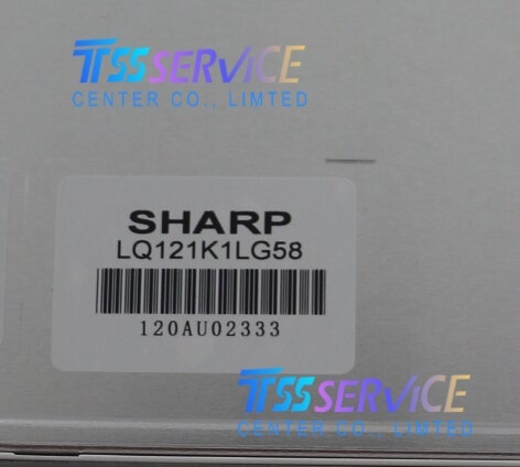 New SHARP 12.1 inch 1280 (RGB)  800 pixels (SVGA) LCD Display Panel LQ121K1LG58 for Industrial