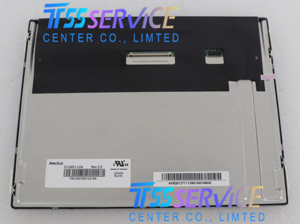 G104X1-L04 Rev.C3 Innolux 10.4" 1024×768 G104X1-L04 Rev C3 a-Si TFT-LCD Display Panel Screen for Industrial