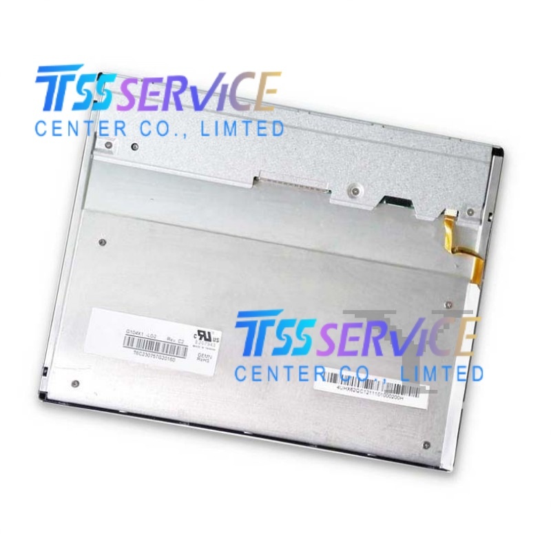 New AUO 10.4 inch 1024(RGB) × 768 (XGA) LCD Display Panel G104X1-L02 for Industrial