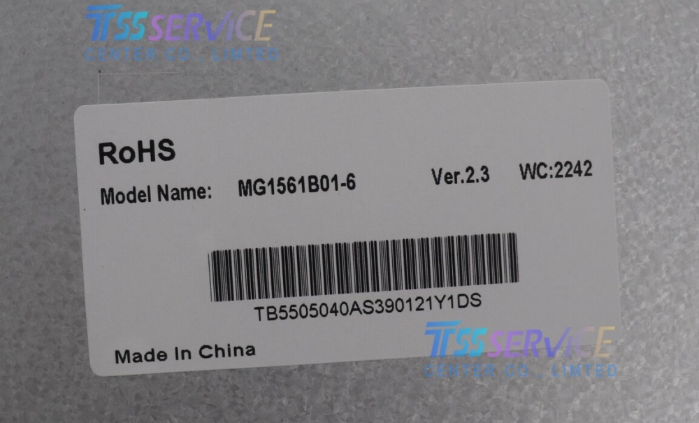 CSOT 15.6inch LCD Panel Display MG1561B01-6 For Industrial