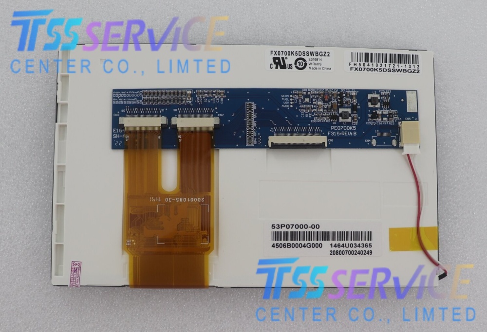 FX0700K5DSSWBGZ2 7" Industrial LCD Panel Display For Data Image