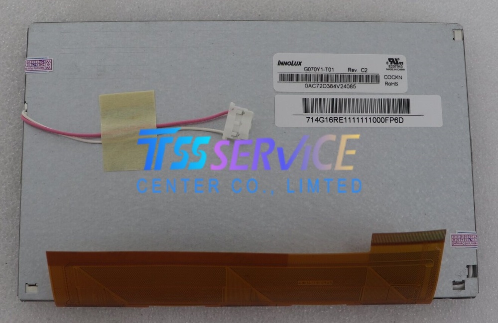 Innolux   7 INCH  LCD PANEL DISPLAY G070Y1-T01  FOR INDUSTRIAL