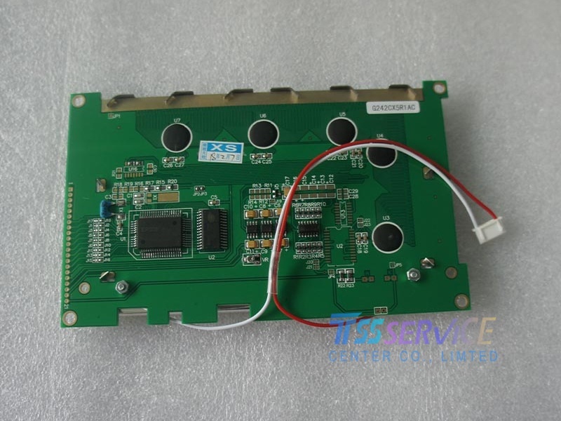 New and compatible G242CX5R1AC SII 5.5" 240×128 FSTN-LCD Display Panel Screen with blue background for Industrial