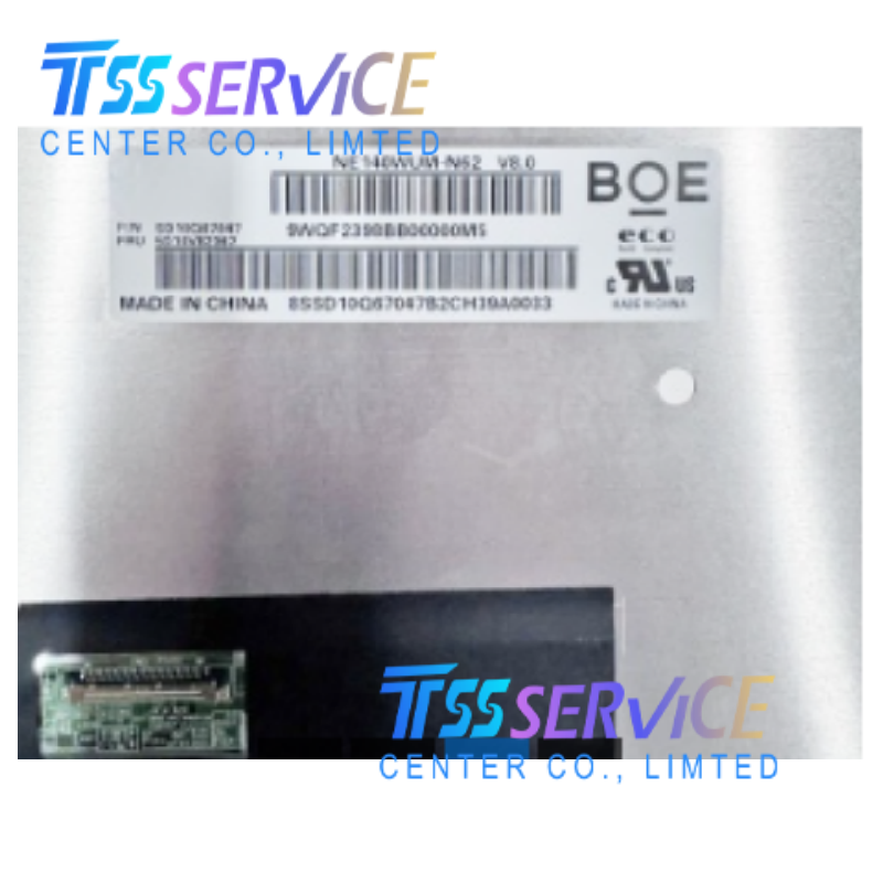 New and original BOE 14.0" 1920 ×1200 Oxide TFT-LCD LCM Display Panel NE140WUM-N62 for Laptop