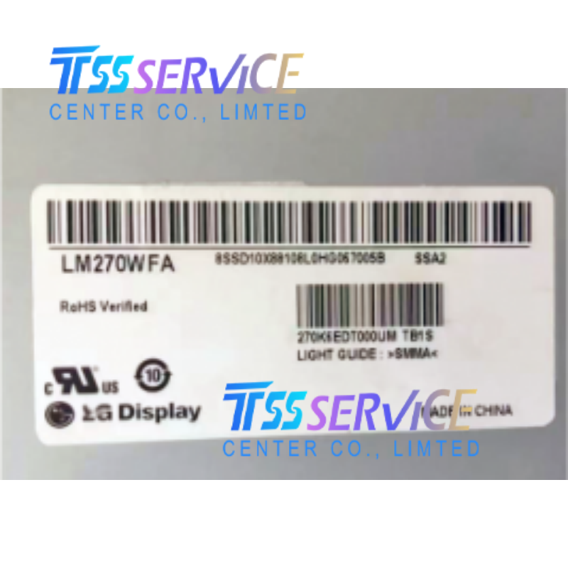 New LG 27.0" 1920× 1080 a-Si TFT-LCD Display Panel LM270WFA-SSA2 for Desktop Monitor, Industrial