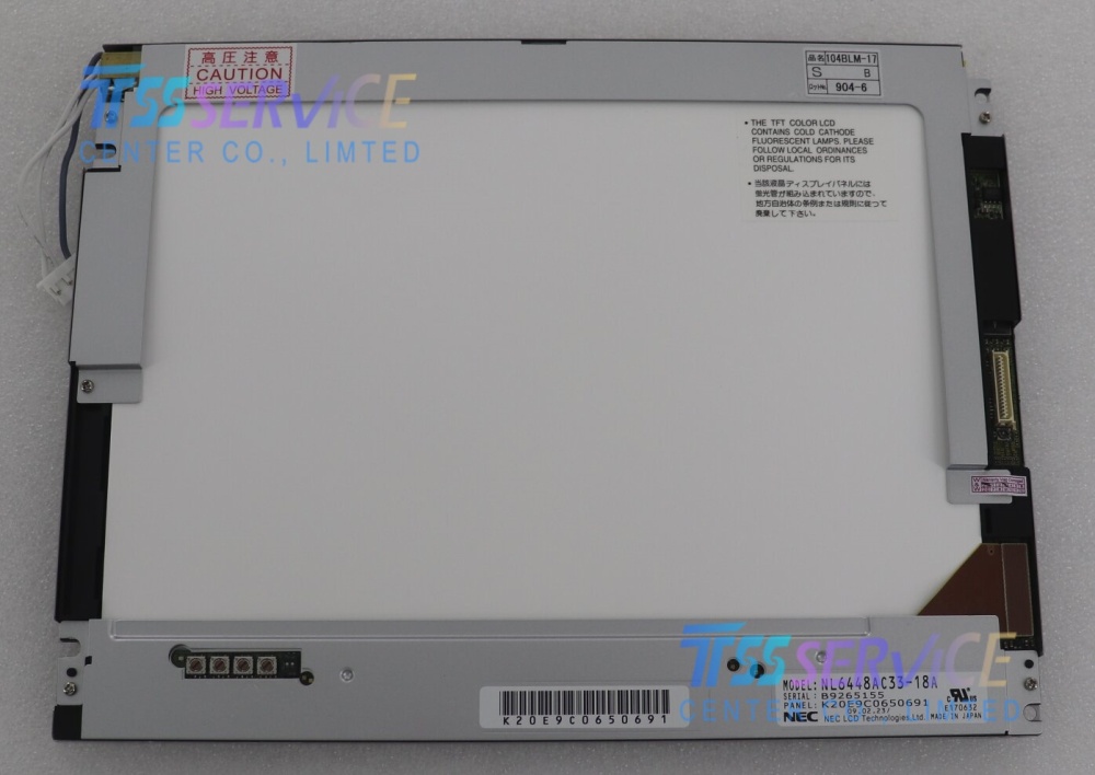 NL6448AC33-18A 10.4inch 640×480 NEC TFT-LCD Panel