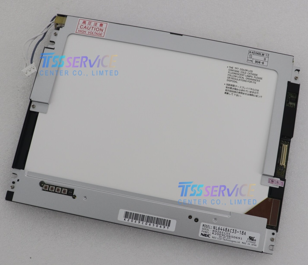NL6448AC33-18A 10.4inch 640×480 NEC TFT-LCD Panel