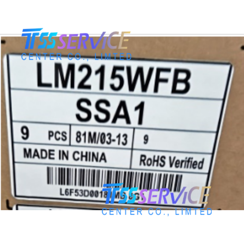 New LG 27.0" 1920× 1080 a-Si TFT-LCD Display Panel LM215WFB-SSA1  for Desktop Monitor, Industrial Healthcare