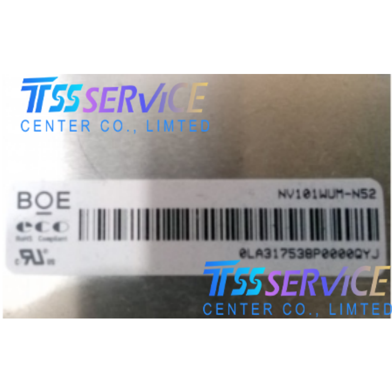 New and original BOE 10.1" 1920 × 1200 a-Si TFT-LCD Display Panel NV101WUM-N52 for Pad & Tablet