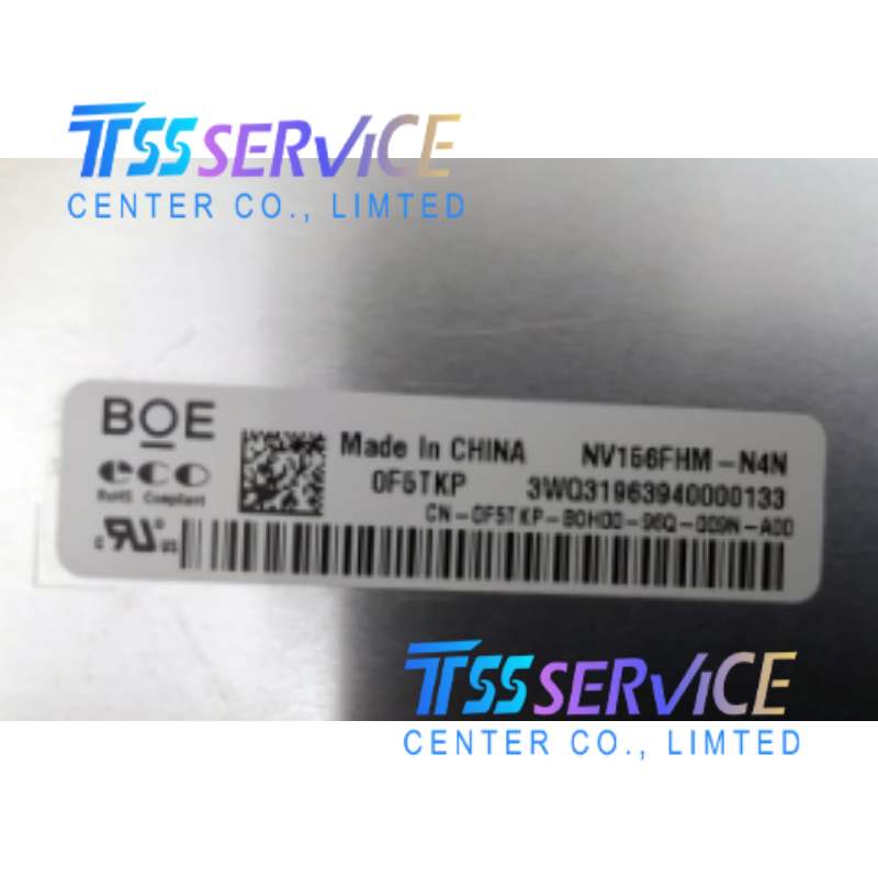 New and original BOE15.6" 1920(RGB)×1080 a-Si TFT-LCD Display Panel NV156FHM-N4N for  Laptop