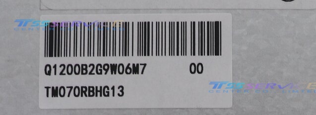 Tianma 7inch 800×480 LCD Panel Screen TM070RBHG13 for Industrial Machine / Equipment Repair