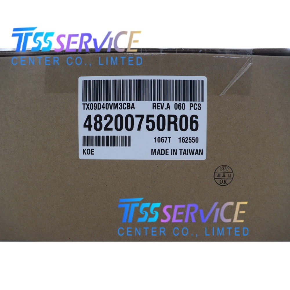 New KOE/HITACHI/JDI 3.5"320*240 a-Si TFT-LCD Display Panel  TX09D40VM3CBA Rev.A  for Handheld & PDA