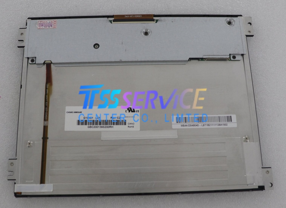 Innolux  10.4   Inch  LCD PANEL DISPLAY  G104S1-L01 REV.C2   use for  Industrial