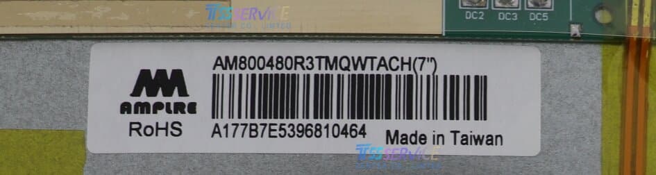AM800480R3TMQW-TA1H with touch  5.7inch  800×480  LCD Display Screen For Industrial
