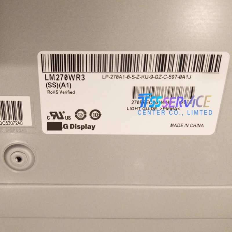 LG  27 Inch   LCD PANEL DISPLAY LM270WR3-SSA1  use for  Desktop Monitor, Industrial