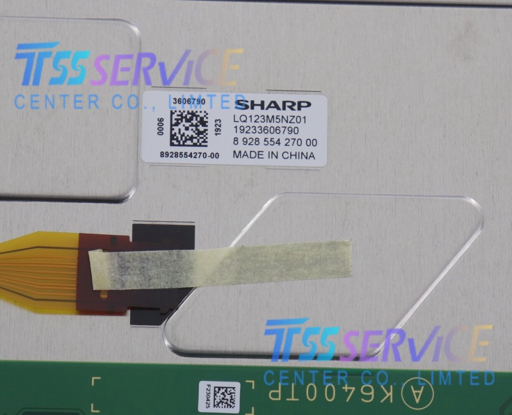 LQ123M5NZ01 Sharp 12.3 inch 1920×720 LCD Panel TX16D18VM2CAB For Industrial