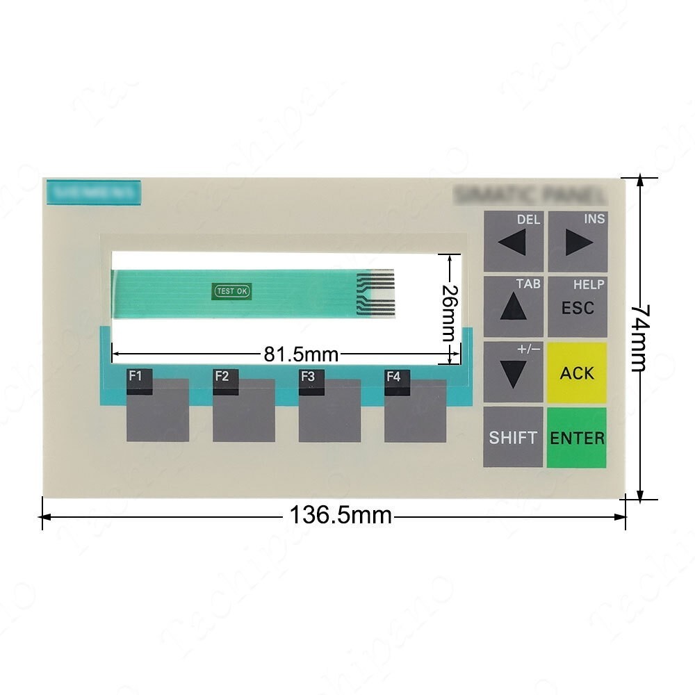 Membrane Keypad for OP73 6AV6641-0AA11-0AX0