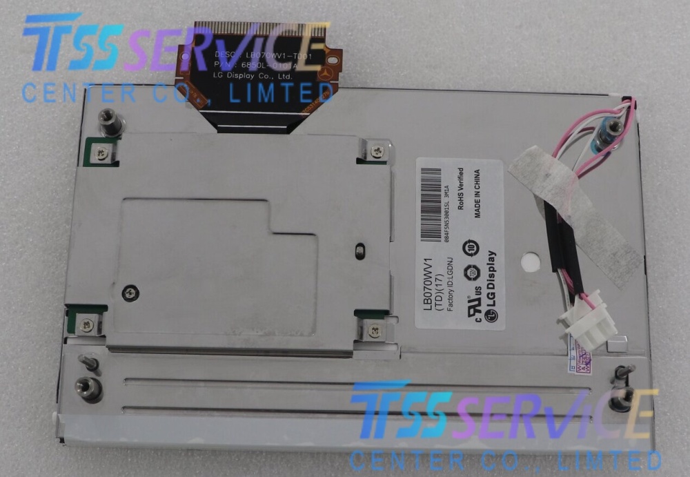 7 Inch LG Display LB070WV1-TD17 TFT LCD Screen 800x480 for HMI