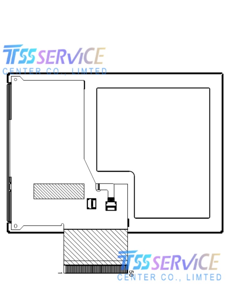 Hitachi TX09D34VM3CAA 3.5" 240x320 Industrial LCD Screen Module for HMI & Handheld Devices