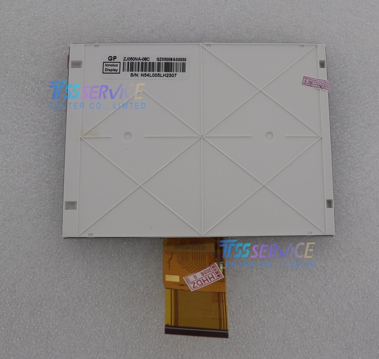 New Innolux 5inch ZJ050NA-08C lcd panel screen for Industrial