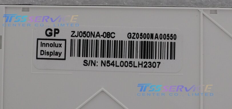 New Innolux 5inch ZJ050NA-08C lcd panel screen for Industrial