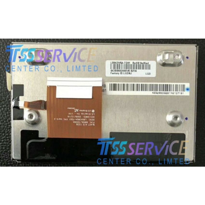 LG Display LB043WQ4-TD01 4.3" WQVGA TFT LCD Panel 480x272 Industrial & Automotive Display Module