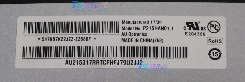 P215HAN01.1 AUO 21.5” FHD IPS  21.5-inch FHD (1920×1080) a-Si TFT-LCD module by AUO