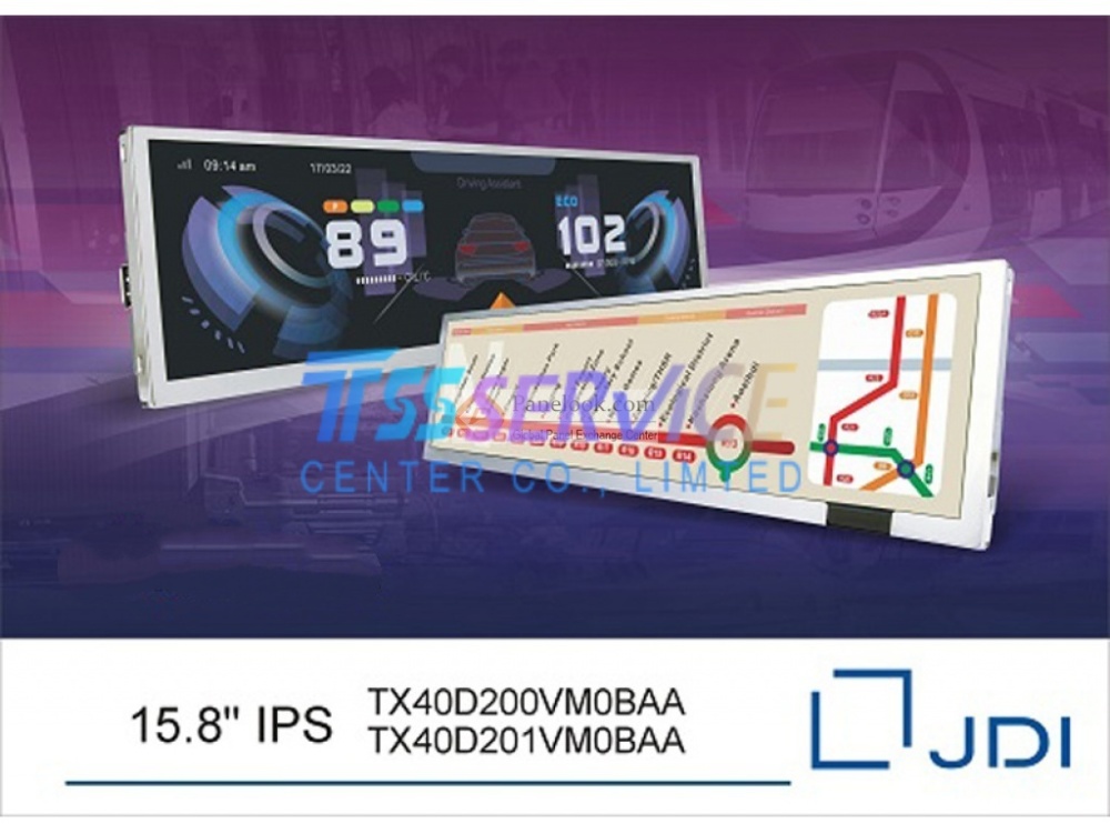 KOE TX40D200VM0BAA 15.8 Inch TFT LCD Panel 2560×600 Industrial Display Screen