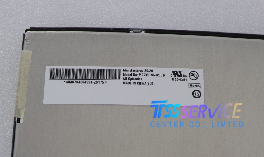 AUO 27 INCH TFT LCD PANEL DISPLAY P270HVN01.0   for Digital Signage