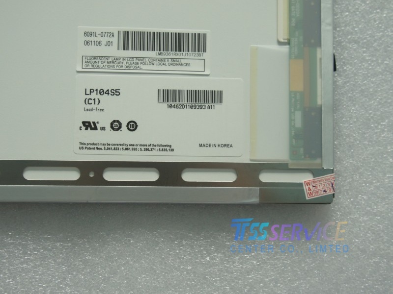 LP104S5(C1) LG.Philips 10.4" 800×600  Industrial TFT LCD PANEL