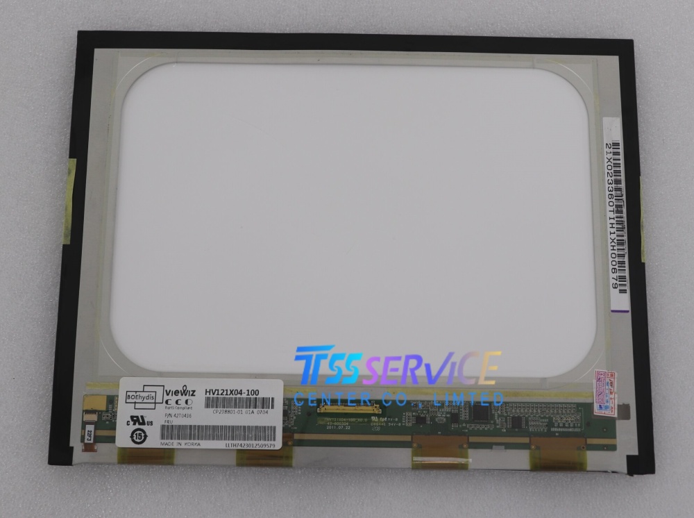 HYDIS  12.1  INCH TFT LCD PANEL DISPLAY HV121X04-100    for Pad & Tablet
