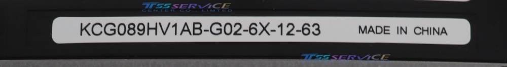 KCG089HV1AB-G02 Kyocera 8.9" CSTN Color LCD 640×240 LCD Panel for Industrial Machine