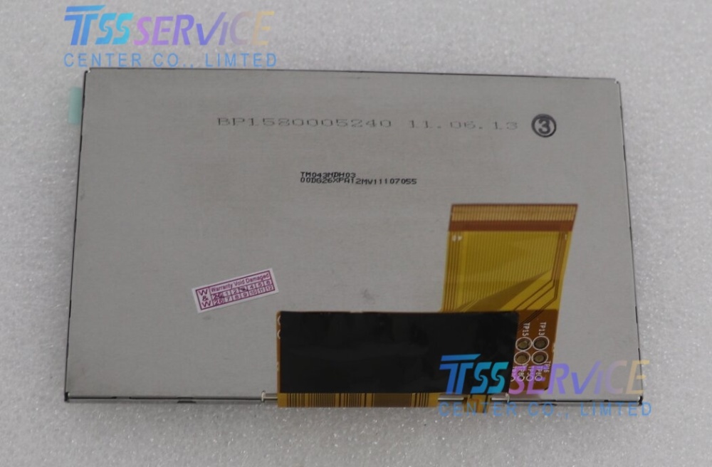 TM043NDH03 4.3 Inch Tianma 480×272 TFT LCD Screen Display Panel for Industrial