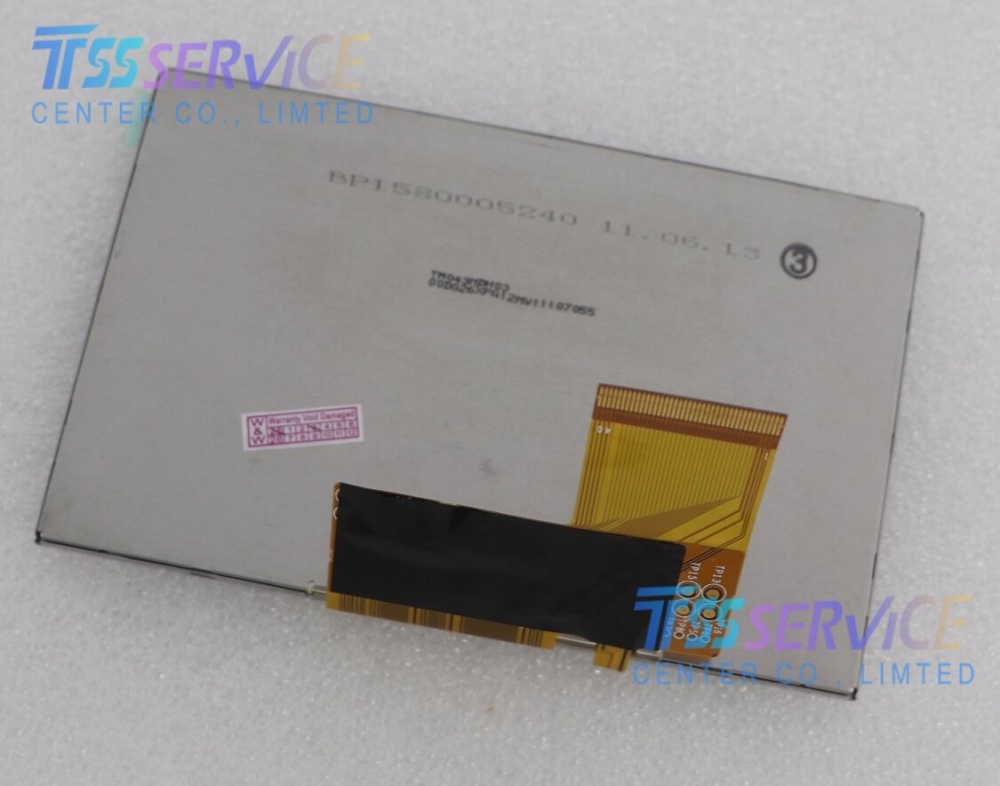 TM043NDH03 4.3 Inch Tianma 480×272 TFT LCD Screen Display Panel for Industrial