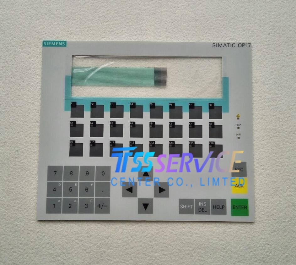 6AV3617-1JC00-0AX1 Membrane Keypad use on Siemens SIMATIC OP17 model